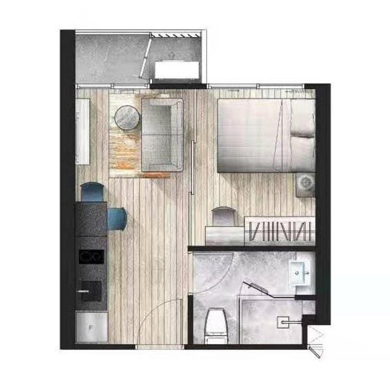 D2 Residences Huahin 华欣市中心近海滩近商场酒店式公寓可加床有连通房型 מראה חיצוני תמונה